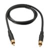 System-S Audio RCA Cable 100 cm 1 Pin Male to