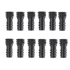 16mm Stop Endfor Irrigation Pipe Plastic Drip Irrigation Hose Connector for Irrigation Pipe(Pack of 12)