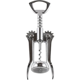 Wahei Freiz GC-107 Bottle Opener, Silver, 2.2 x 1.4 x 6.8 inches (5.8 x 3.6 x 17.5 cm), Winged Type