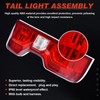 Halogen Tail Light Compatible With 2019-2024 Chevy Silverado 1500 2500HD