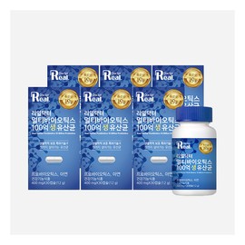 Real Doctor (bag) (Real Doctor) Multibiotics 10 billion live lactic acid bacteria 400mg x 30 capsules 6 units / 리얼닥터(백) (리얼닥터) 멀티바이오틱스 100억 생유산균 400mg x 30캡슐 6개