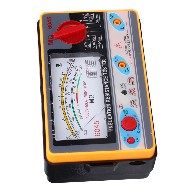 TY6045 Insulation Resistance Tester Portable High Accuracy Megohmmeter 1000V 5MΩ2000MΩ