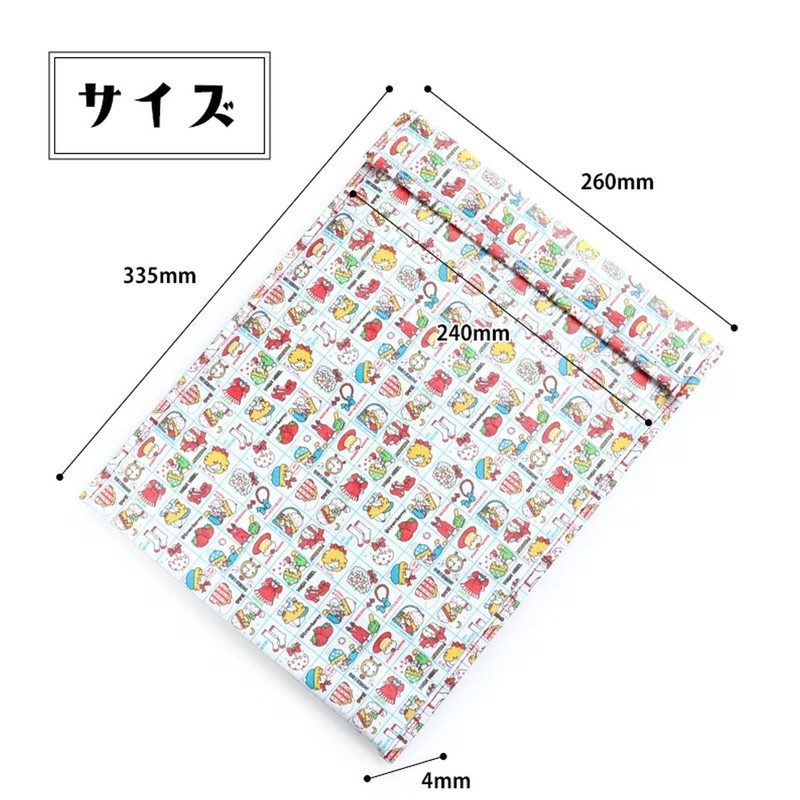 Shimojima Tyvek PC Sleeve Stoppail Morning Character Computer Case Pouch