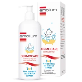 Emolium Dermocare 3-in-1 Bath Suz, Wash Gel, Shampoo 400 ml