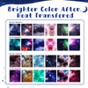 HTVSTD Galaxy Sublimation Transfer Ink Sheets- 12 Pcs 12" x