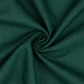 Linen Fabric, Sold by the Metre, Plain, 40 Colours, 100% Linen Fabric, Natural Fabric, Oeko-Tex, 140 cm Width (047 I Old Green)