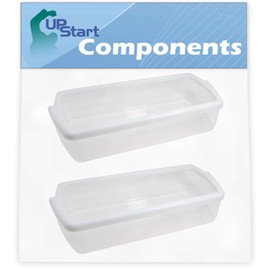 2-Pack W10321304 Refrigerator Door Bin Replacement for Whirlpool ED5LHAXWQ00 Refrigerator - Compatible with WPW10321304 Door Bin