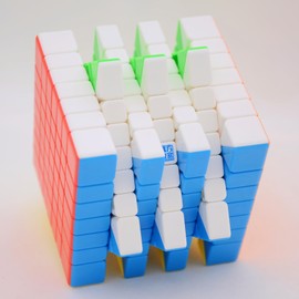 Bukefuno MoYu Meilong 7 x 7 M V2 Magnetic Rubik's Cube MFJS Meilong M 7 x 7 V2 Speed Magic Cube Puzzle-Stickerless Moyu 2023 Meilong 7 x 7 x 7 M Magnetic Speed Cube