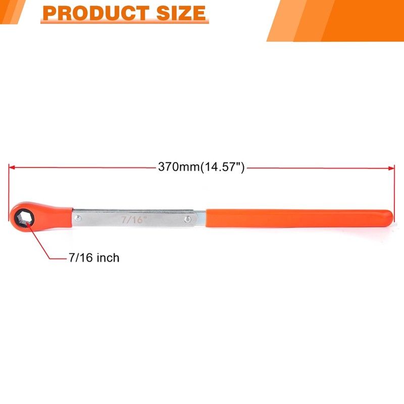 BARTOO Slack Adjuster Wrench 7/16" Automatic Slack Adjusting Wrench