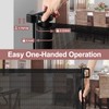 85" Wide Retractable Baby Gate for Stairs, Long Dog Gate,