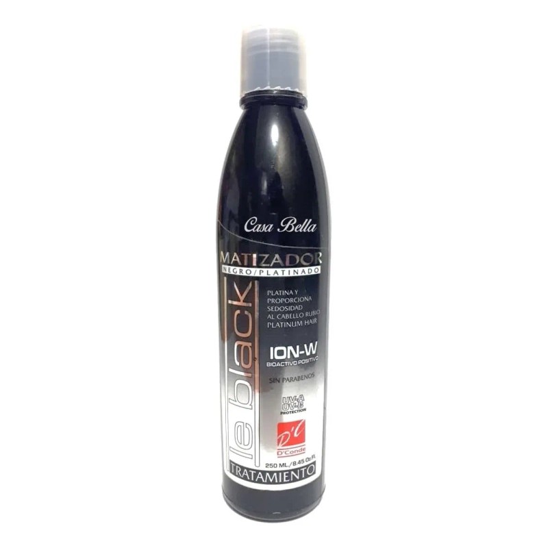 Tratamiento Matizador Cabello Negro Y Platinado Dconde 250ml