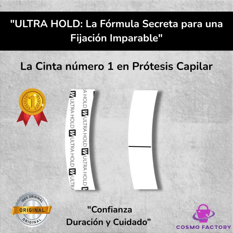 Cintas Protesis Capilar Ultra Hold Walker Tape Original