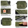 TACTICAL GEEK Storage A3 EDC Pouch Molle Bag Pocket Organiser