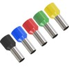 XFFCSEC 70PCS 4 Gauge Ferrule Connectors - Insulated End Terminals