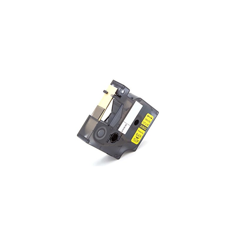 vhbw Label Tape Cassette Compatible with Dymo Rhino 4200, 5000,