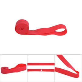 Yosoo Health Gear Pack of 2 PVC Bicycle Inner Tube Tyre Protector Pads, Bicycle Tyre Rim Tape for Wheel Protection, Bicycle Tyre Insert Accessories, Rim Strips for Increased Durability, Puncture