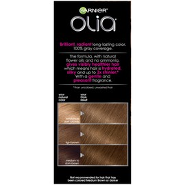 Garnier Garnier Hair Color Olia Ammonia-Free Brilliant Color Oil-Rich Permanent Hair Dye, 6 1/2.3 Lightest Golden Brown, 1 Count (Packaging May Vary)