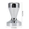 51mm Coffee Tamper Magnetic Stainless Steel AntiRust Coffee Bean Press