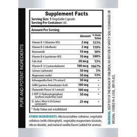 PRIVATE LABEL immune support for adults - MOOD COMPLEX - mood boost and energy promoter 1 BOTT