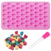 Silicone Moulds for Wax Melts with Dropper 55 Heart Mould