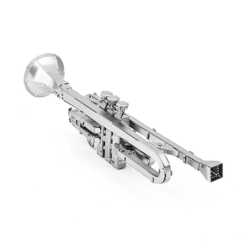 Metal Earth Trumpet 3D Metal Model Kit Fascinations