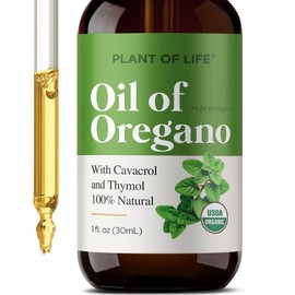 Plant of Life Oil of Wild Oregano - Vegan | 6 Months Supply | Organic, Non-GMO, Vegan & Gluten Free, Concentrated Seasonal Drops. (1 oz (30ml))