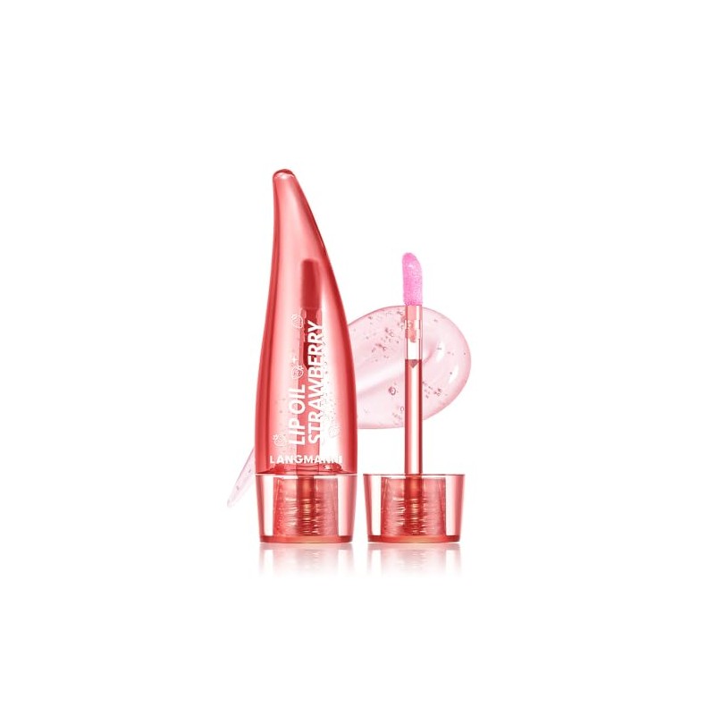 Clawrex Colour Changing Lip Oil, Strawberry Colour Changing Lip Gloss,