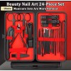 Ultra 24Pcs Professional Nail Clippers Kit - Ultra Sharp Fingernail