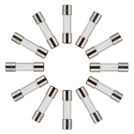 BOJACK F7AL125V 7A 125V Fuse 7 Amp 125 Volt Max Fast Blow Glass Fuses Replacement for Outdoor C9 String Christmas Xmas Lights 0.2x0.78Inch / 5x20MM (20Pack)
