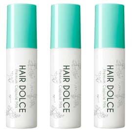 HAIR DOLCE Premium Capsule Milk, 3.4 fl oz (100 ml), Set of 3, Non-Rinse Treatment, Hair Milk, Color Damage Care, Moist Shiny, Chardonnay Scent