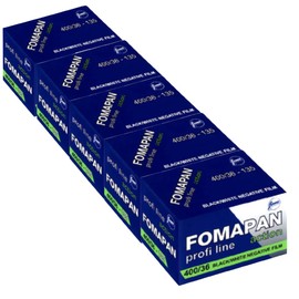 Foma FOMAPAN Action 400 FO11502-5 135/36 Pack of 5 Black / White Film