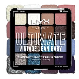 Paleta De Sombras Ultimate Shadow Palette De 16 Tonos Nyx
