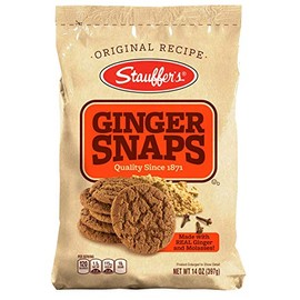 Stauffers Ginger Snaps Bag, 14-Ounce Bags (Pack of 6) 1 Pack