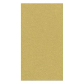 Caspari Paper Linen Solid Guest Towel Napkins in Gold - Two Packs of 12