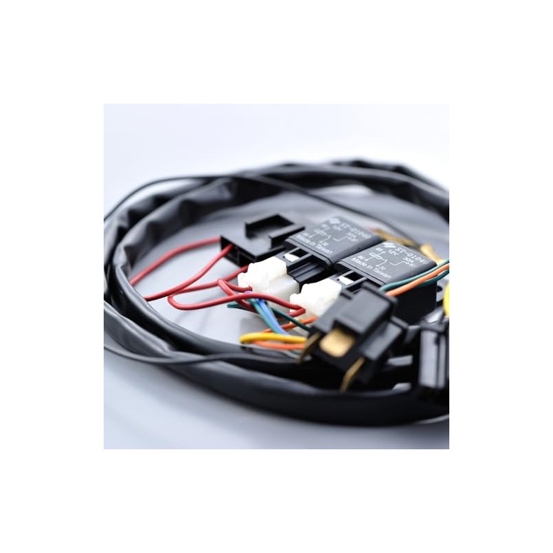 Daytona 95438 Headlight Relay Kit for Motorcycles H4 Single Light