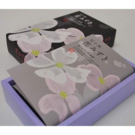 Okuno Seimeido Incense with Less Smoke, "Flower Travel/Flower Mizuki", Large Rose, Practical Incense, Dogwood, Return, Mother's Day, Mother's Day