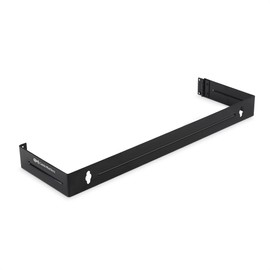 Cable Matters 1U Hinged 19" Wall Mount Panel Bracket, 22 Lbs Max Load, 1U Rack, 19 Inch Rack, 19-Inch Wall Mount Bracket/WallMount Patch Panel