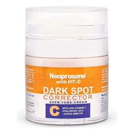 NEOPROSONE Crema Vitamina C 20 Despigmentante Facial Con cido Hialurnico Y Vitamina E Control De Puntos Negros- Crema Aclarante Antiacne Antipigmento 