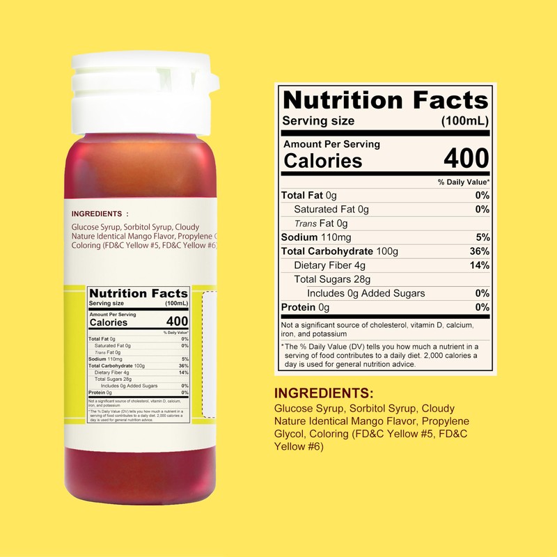 Butterfly Flavoring Extract Paste, 25 ml (Mango, Pack of 1)