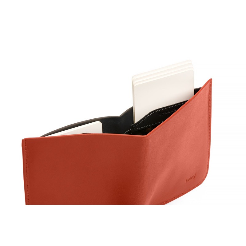 Bellroy Leather High Line Wallet Tamarillo