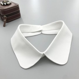 2Pcs Detachable False Lapel Necklace Set for Women Friend Blouse Collar Fake Doll Collar Jewelry Birthday Gift-A style-1