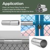 4 Pack Chain Link Fence Top Rail Sleeve - 1-5/8"