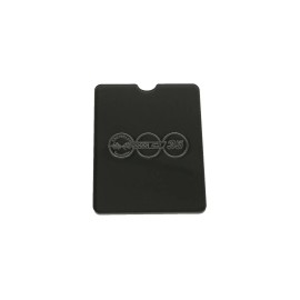 Silvey Solutions C4 Corvette Center Console Cover 1988 35th Anniversary Corvette Smoked Black