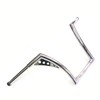 XKMT-CHROME APE HANGERS 1-1/4" 12" RISE Handle bar Compatible With