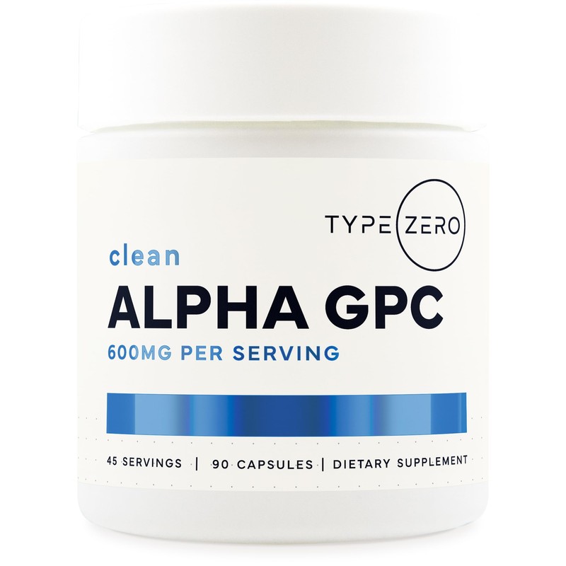 Suplemento de colina Alpha GPC Ultra Clean (600 mg 90