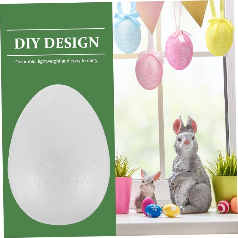 Operitacx 10pcs Easter Egg Model Faux Easter Eggs Simple Conditioner