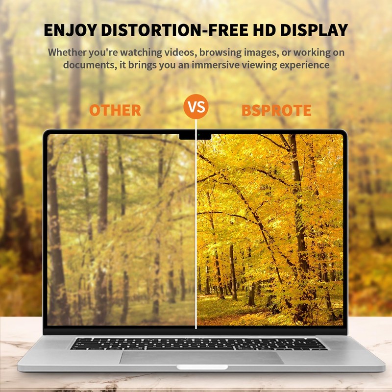 BSPROTE Privacy Screen for MacBook Air 13.6 & 13 Inch