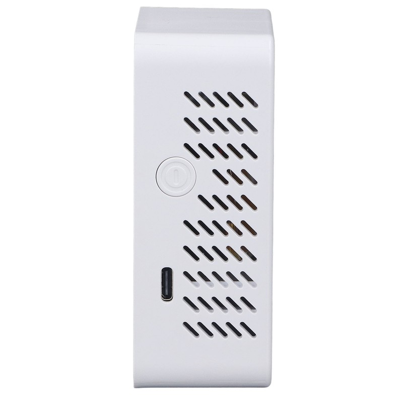 White Infrared CO2 Detector Realtime Reading Accurate Carbon Dioxide Temperature