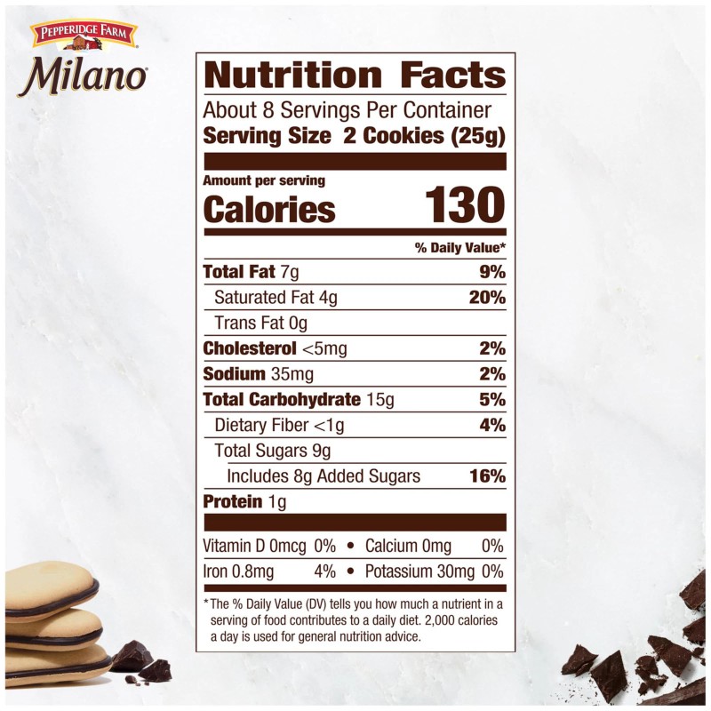 Pepperidge Farm Raspberry Chocolate Milano Cookies 7 Ounce Pack of