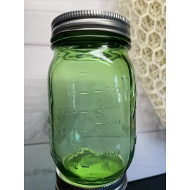 BALL NEW Ball Perfection Green 12 oz Mason Jar 1913-1915 100 Yrs Of American Heritage